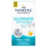 Nordic Naturals NOR-01799 Nordic Naturals, Ultimate Omega Xtra, лимон, 1000 мг, 60 м'яких пігулок (NOR-01799)