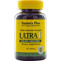 Мульти-питательная формула, Ultra I, Natures Plus, 60 таблеток (NAP-03021), фото