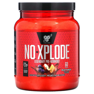 BSN, N.O.-Xplode, Legendary Pre-Workout, зі смаком кавуна, 555 г (BSN-00158), фото