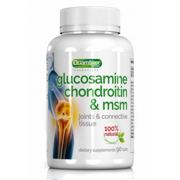 Quamtrax, Glucosamine Condroitin & MSM - 90 таб (816040), фото