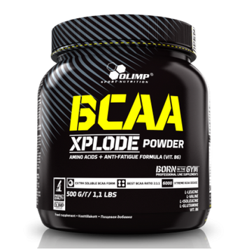 Olimp Nutrition, BCAA XPLODE, лимон, 500 г (OLN-06127), фото