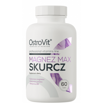 Магний + калий Ostrovit Magnesium + Potassium - 60 таблеток, фото