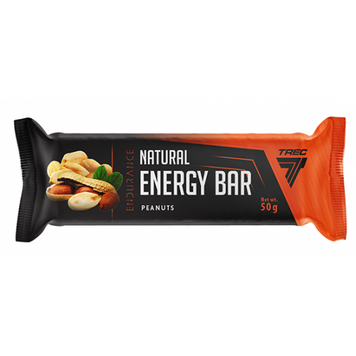 Trec, Батончик Natural Energy Bar, арахис, 50 ​​г - 1/12 (819096), фото