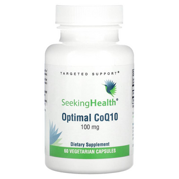 Seeking Health, Optimal CoQ10, 100 мг, 60 вегетаріанських капсул (SKH-52022), фото
