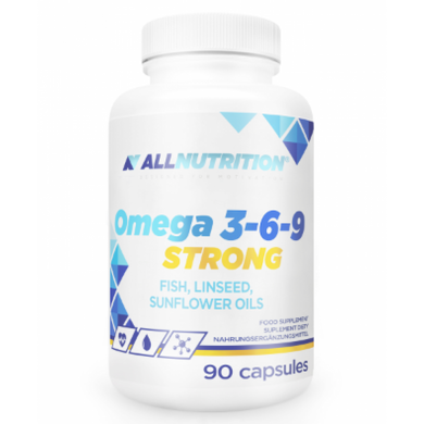 Allnutrition, Omega 3 6 9 Strong, 90 капсул (ALL-73930), фото