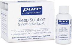 Поддержка сна, Sleep Solution, Pure Encapsulations, жидкость для разовой дозы, 6 бутылочек по 58 мл (PE-01681), фото