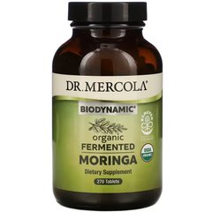 Dr. Mercola, Biodynamic, Органічна ферментована моринга, 270 таблеток (MCL-03283), фото