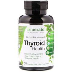 Emerald Laboratories, Здоров'я щитовидної залози, 60 вегетаріанських капсул (EMR-00224), фото
