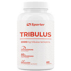 Sporter, Трибулус, 2000 мг, 60 таблеток (818517), фото