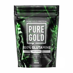 Pure Gold, 100% Glutamine, глутамін, 500 г (PGD-90193), фото