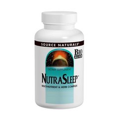 Комплекс для здорового сна, Nutra Sleep, Source Naturals, 100 таблеток (SNS-00750), фото