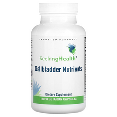 Seeking Health, Поживні речовини для жовчного міхура, Gallbladder Nutrients, 120 вегетаріанських капсул (SKH-52151), фото