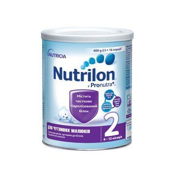 Молочна суміш Nutrilon 2 Для чутливих малюків з 6 до 12 місяців - 400 г, фото