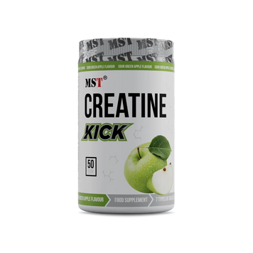 MST, Креатин, Creatine Kick 7 in 1, (7 креатинов в 1), зеленое яблоко, 500 г (MST-16129), фото