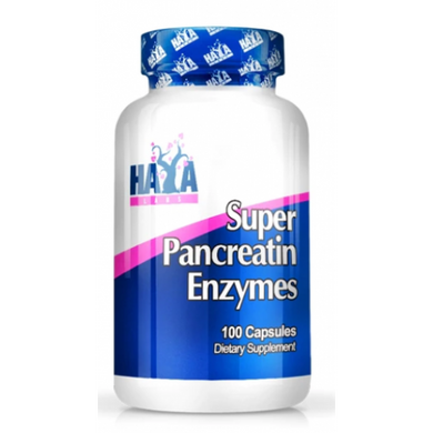 Haya Labs, Super Pancreatin Enzymes, 100 капсул (820248), фото