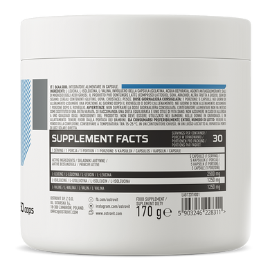 Ostrovit BCAA 5000 - 150 капсул, фото