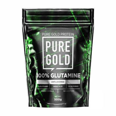 Pure Gold, 100% Glutamine, глютамин, 500 г (PGD-90193), фото