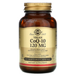 Solgar, Растительный коэнзим Q-10, 120 мг, 60 растительных капсул (SOL-00919)