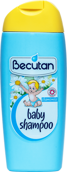 Шампунь для дітей BECUTAN | з D-пантенолом, екстрактами ромашки й зародків пшениці - 200 мл, фото