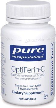Харчова добавка, OptiFerin-C, Pure Encapsulations, 60 капсул (PE-00827), фото