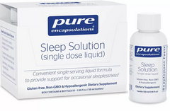 Підтримка сну, Sleep Solution, Pure Encapsulations, 58 мл, пляшечка (PE-01682), фото