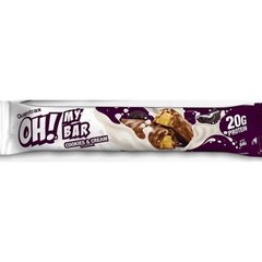 Quamtrax, Батончик OH! My Bar - (64 г 1/12) - Cookies & Cream 10/2021 (817130), фото