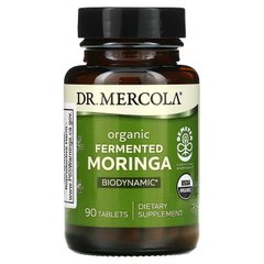 Dr. Mercola, Biodynamic, Органическая ферментированная моринга, 90 таблеток (MCL-01892), фото