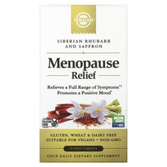 Solgar, Menopause Relief, 30 мини-таблеток (SOL-00589), фото