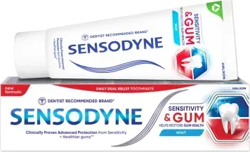 Зубная паста Sensodyne Sensitivity & Gum - 75 мл, фото