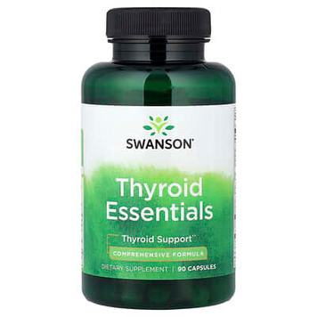 Swanson, Thyroid Essentials, 90 капсул (SWV-07038), фото