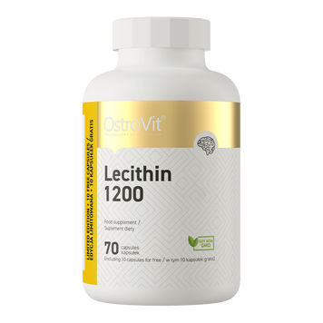 Ostrovit, Лецитин, Lecithin 1200 мг, 70 капсул (OST-61860), фото