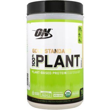 Optimum Nutrition, Gold Standard, Optimum Nutrition, 100% рослинний протеїн, ваніль, 684 г (OPN-05657), фото