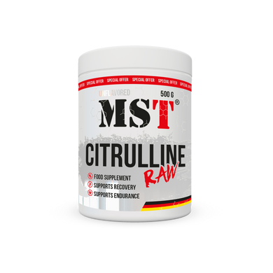 MST Nutrition, L-цитрулін, без смаку, 500 г (MST-16084), фото