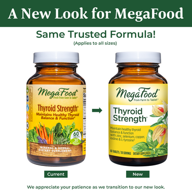MegaFood, Thyroid Strength, 60 таблеток (MGF-20028), фото
