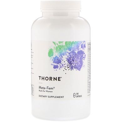 Вітаміни для жінок 40+, Thorne Research, 240 кап., (THR-01605), фото
