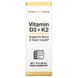 California Gold Nutrition CGN-02049 California Gold Nutrition, витамины D3 и K2, 25 мкг (1000 МЕ), 30 мл (CGN-02049) 1