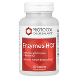 Protocol for Life Balance PRT-12963 Protocol for Life Balance, Enzymes-HCI, 120 капсул (PRT-12963)