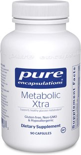 Метаболічна формула, Metabolic Xtra, Pure Encapsulations, 90 капсул (PE-02267), фото