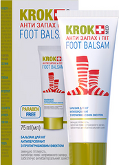 Бальзам Krok Med, анти запах і піт для ніг, антиперспірант із протигрибковим ефектом, 75 мл (FBT-90102), фото