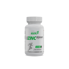 MST, Цинк пиколинат, Healthy® Zinc picolinate, 60 таблеток (MST-16403), фото