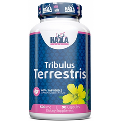 Haya Labs, Трибулус Террестріс, 500 мг, 90 капсул (820764), фото