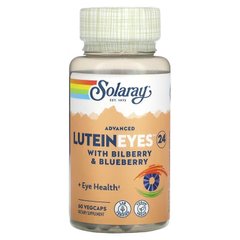 Лютеїн для очей, Lutein, Solaray, 24 мг, 60 капсул (SOR-83218), фото