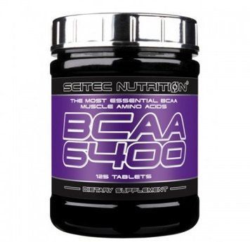 Scitec nutrition, BCAA 6400, 125 таблеток (104046), фото