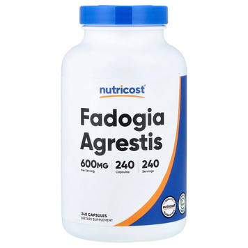 Fadogia agrestis 600 мг Nutricost - 240 капсул, фото