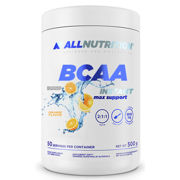 Allnutrition BCAA Max Support Instant | апельсин - 500 г, фото