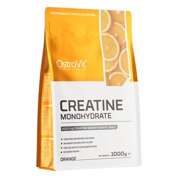 Креатин моногидрат OstroVit Creatine Monohydrate | апельсин - 1000 г, фото