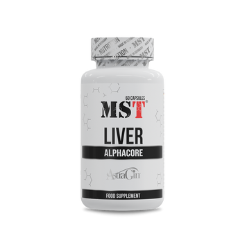 MST, Liver AlphaCore, Комплекс для захисту та регенерації печінки, 60 капсул (MST-16626), фото
