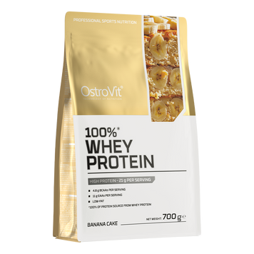 Ostrovit, Сироватковий Протеїн, Whey Protein, банановий кекс, 700 г (OST-91082), фото