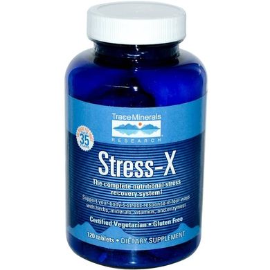 Trace Minerals ®, Stress-X, 120 таблеток (TMR-00099), фото