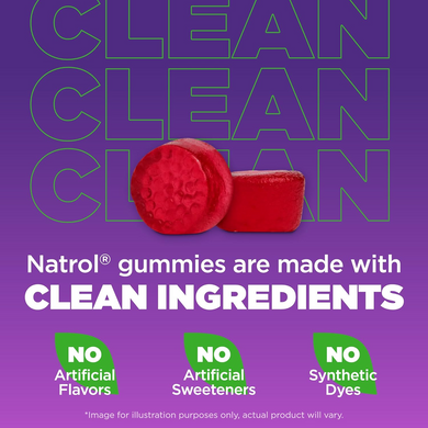 Natrol, Мелатонин, 10 мг, вкус клубники, 60 жевательных конфет (NTL-07586), фото
